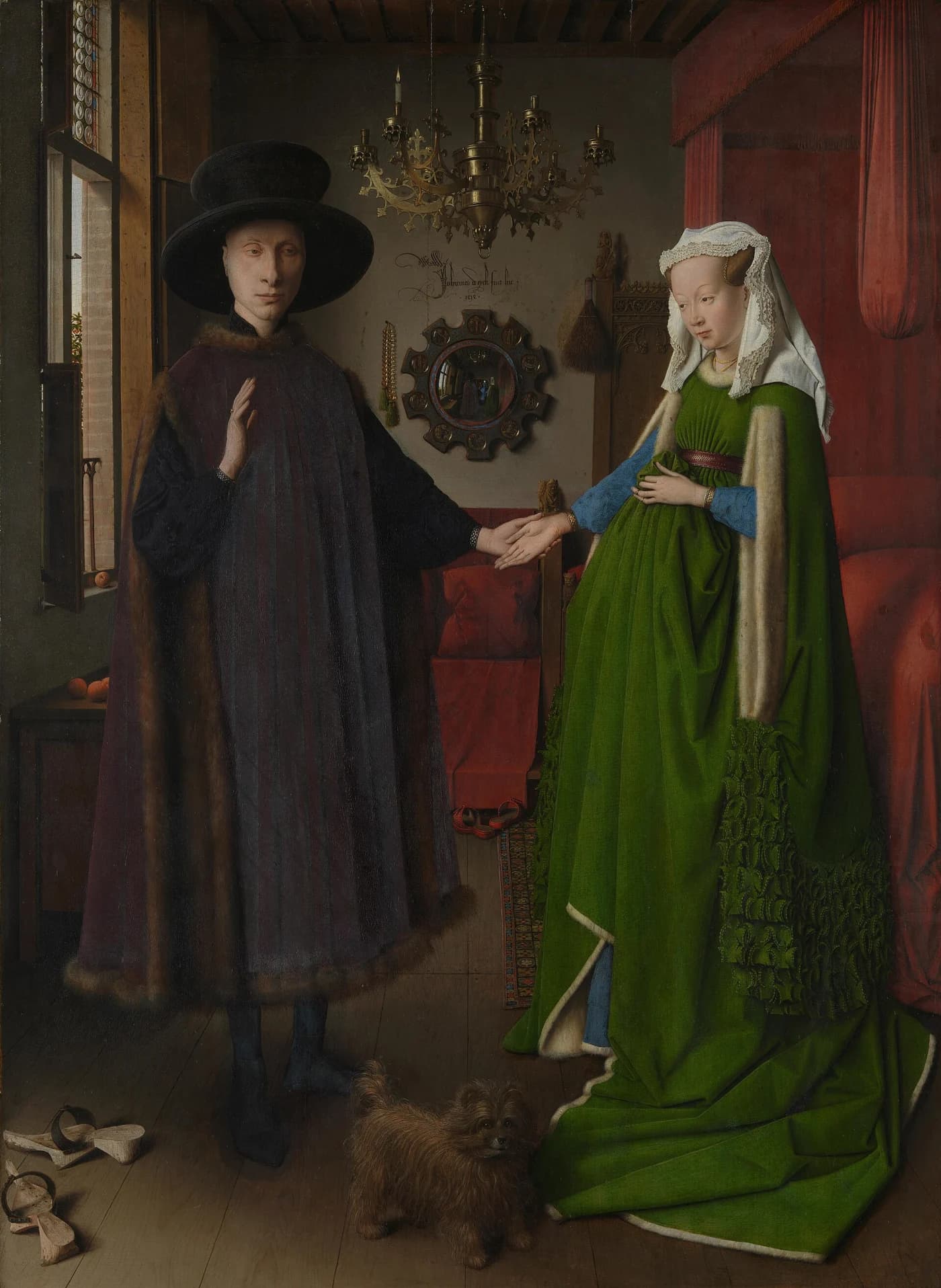 阿諾菲尼夫婦像，The Arnolfini Portrait