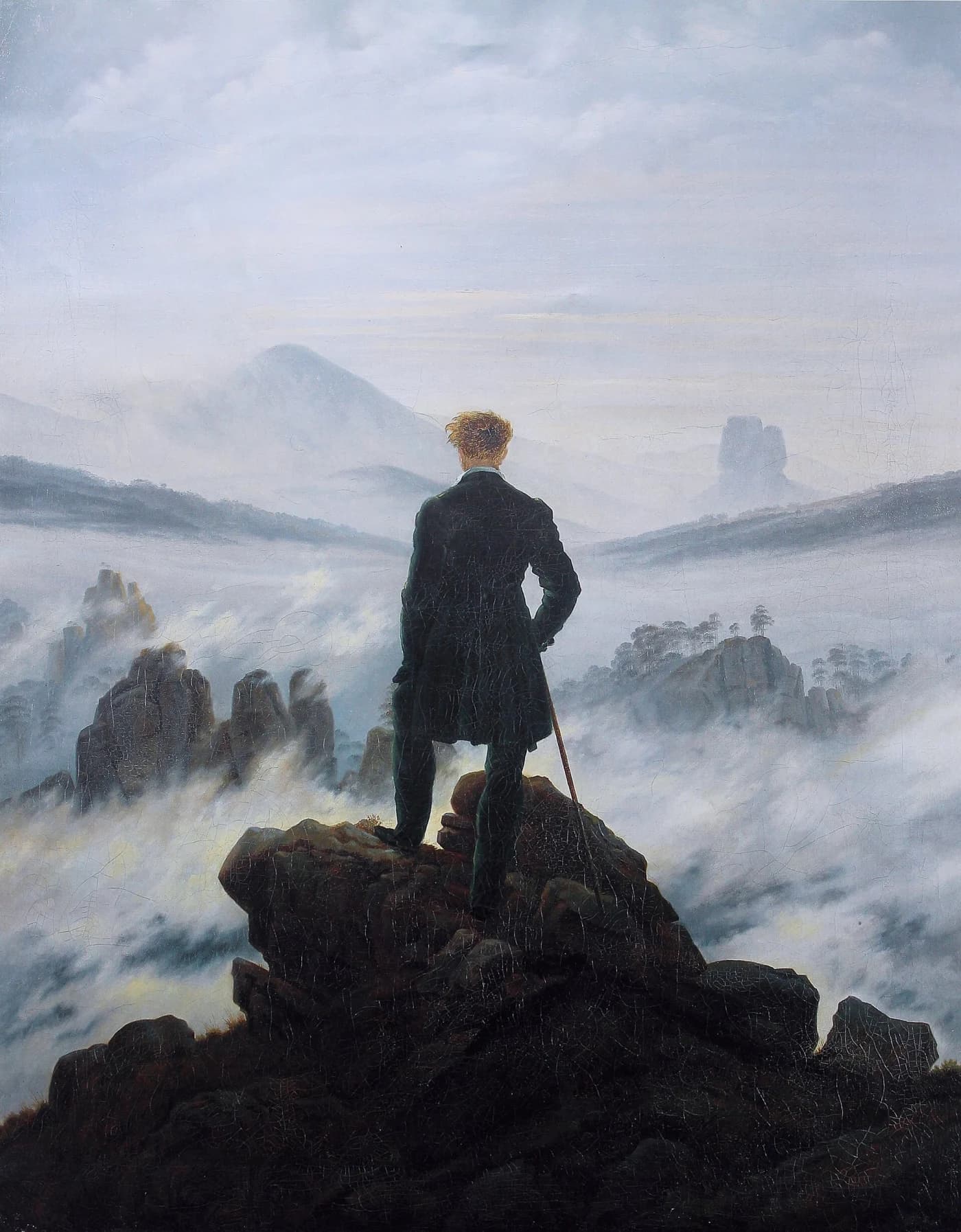 霧海上的旅人，Wanderer above the Sea of Fog